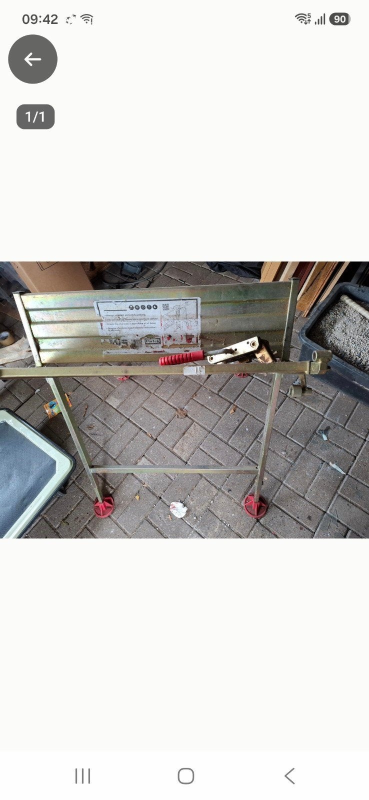 Zaagbok / logmaster, Tuin en Terras, Ophalen
