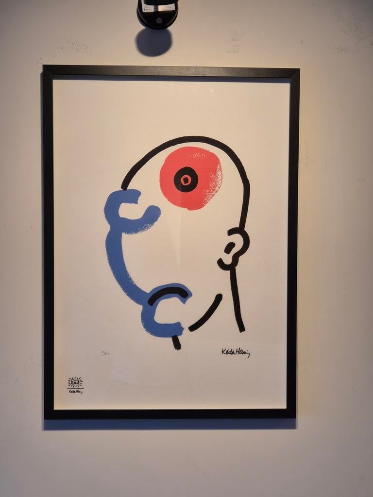 Keith Haring Litho, Antiquités & Art, Art | Lithographies & Sérigraphies, Enlèvement