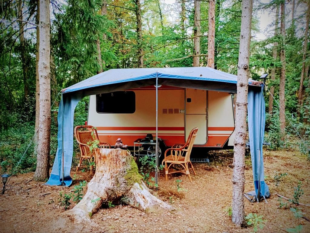 Retro caravan 750kg., Particulier, Luifel