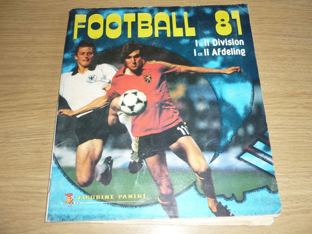 Panini voetbal stickerboek 1981 ( volledig), Verzamelen, Ophalen of Verzenden