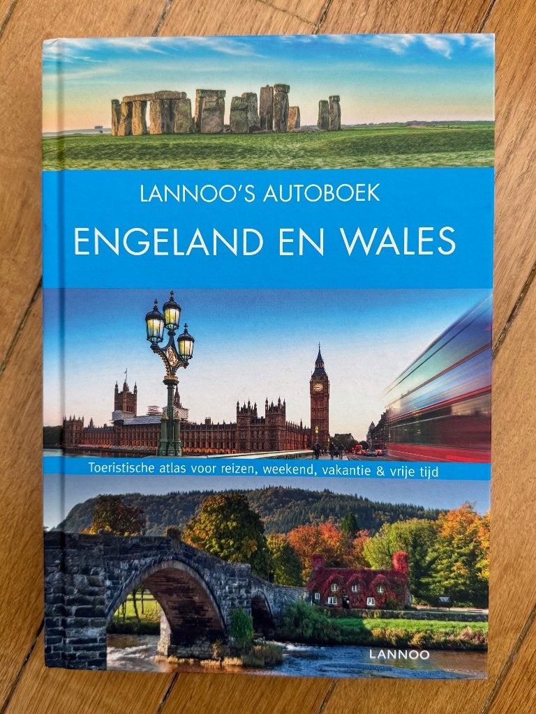Lannoo's autoboek Engeland en Wales, Autres marques, Enlèvement ou Envoi, Europe, LANNOO