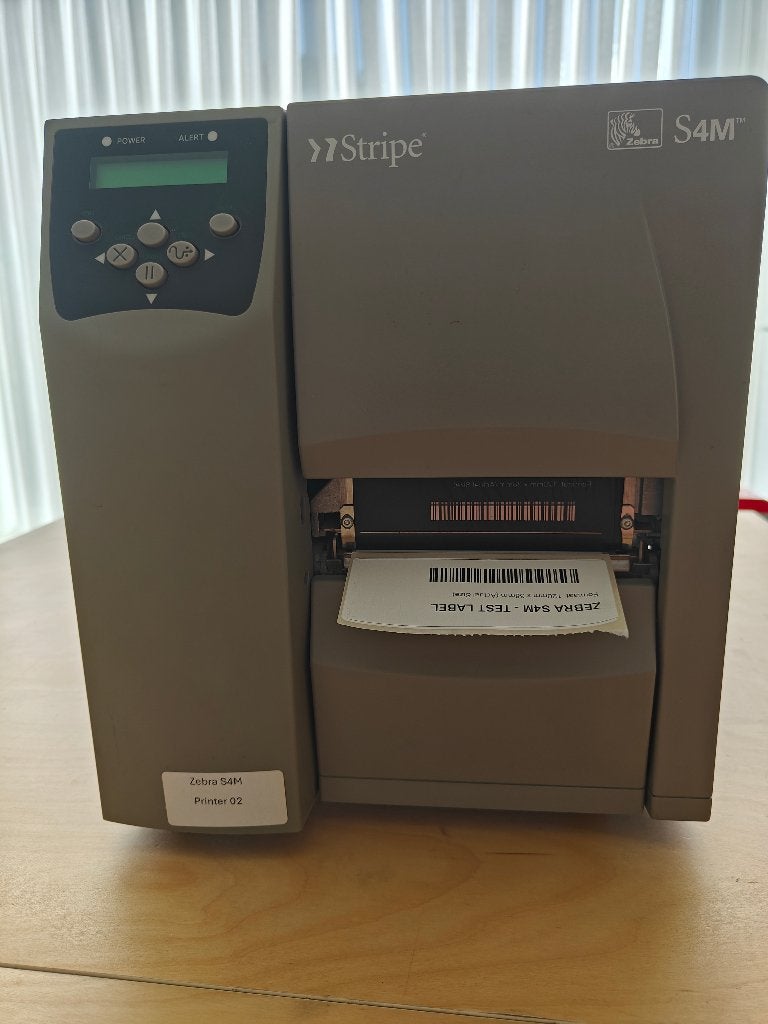 Zebra S4M Professionele Labelprinter – 203 DPI – Ethernet, Refurbished, Ophalen of Verzenden, Zebra, Azerty