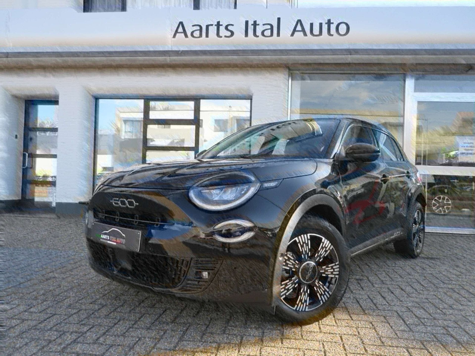 Fiat 600 HYBRID, Auto's, Fiat, Automaat, Stof, Gebruikt, Euro 6