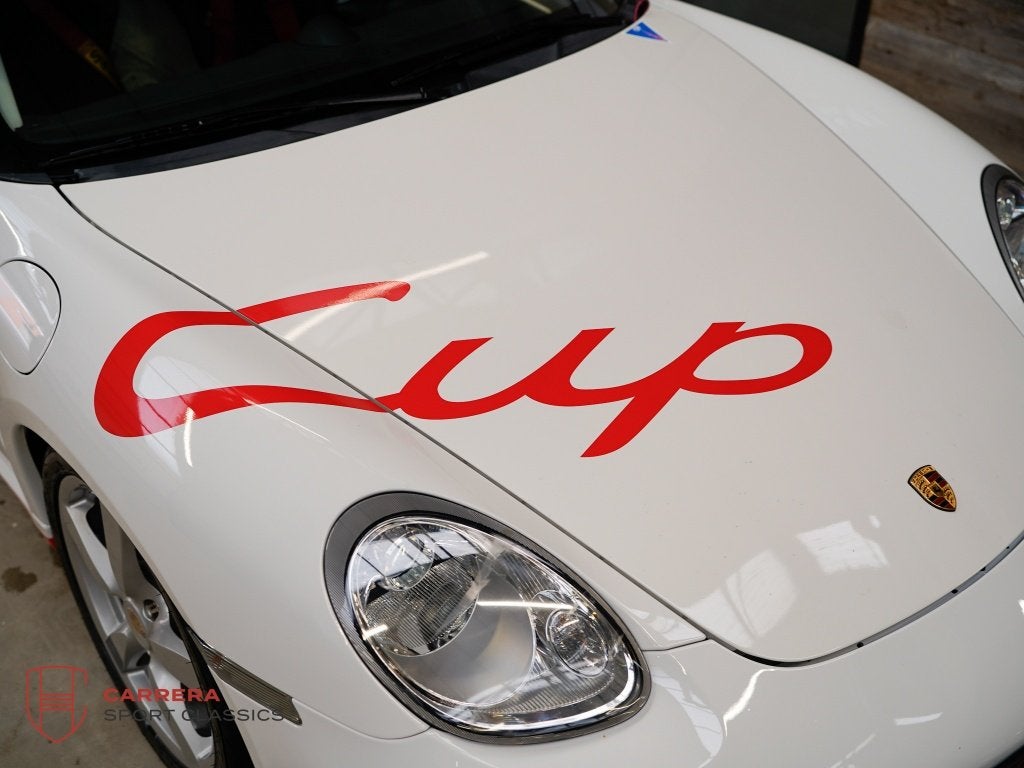 Porsche Cayman S 'CUP' race car 3.4 / French cup car - 1 of, Autos, 2 places, Boîte manuelle, Alcantara, Cayman