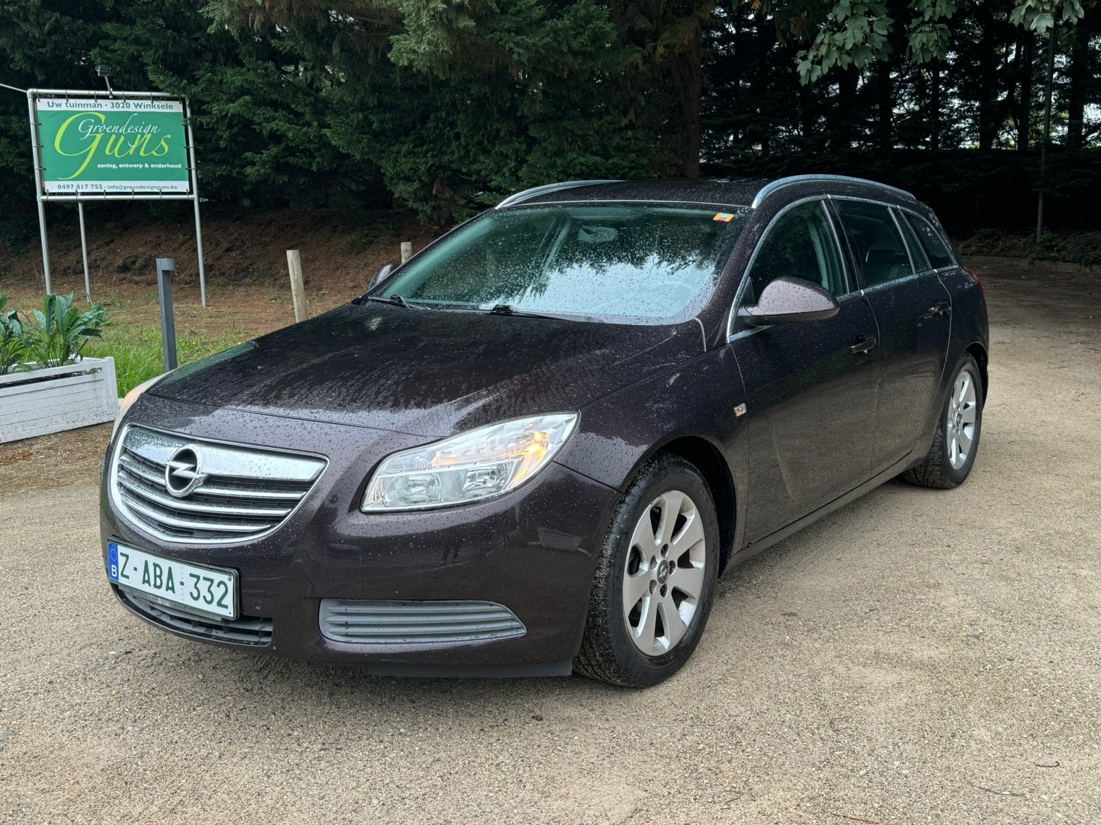 Opel insignia break 2.0 cdti 130pk airco gps 200.500km Euro5, Auto's, Opel, Voorwielaandrijving, Euro 5, Stof, Zwart