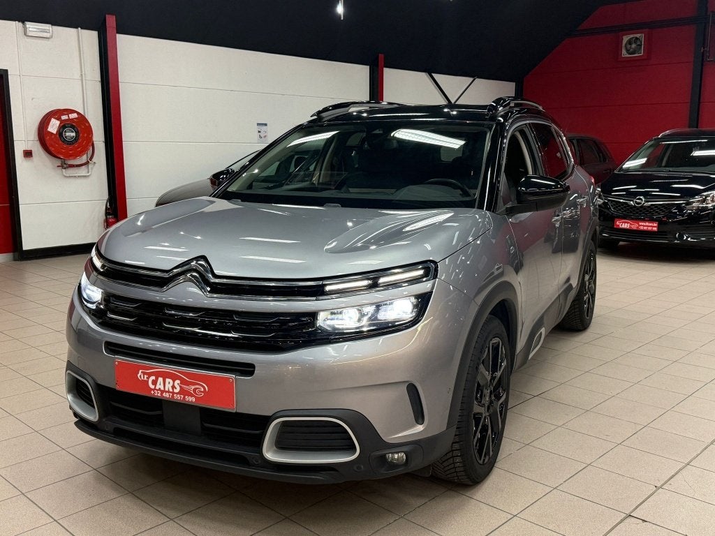C5 Aircross 1.6 PureTech Shine S**AUTOMATIQUE**NAVI**CAMÉRA*, Autos, Citroën, Cuir, Argent ou Gris, Achat, Entreprise