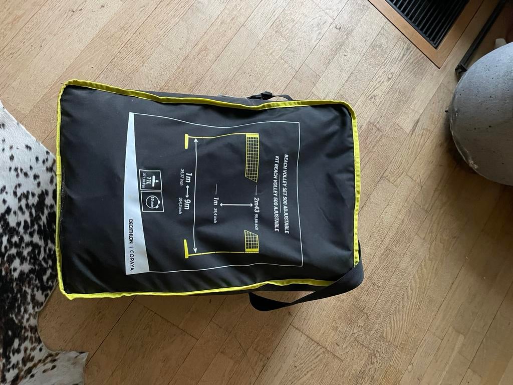 Terrain de volley, Sport en Fitness, Volleybal, Ophalen, Zo goed als nieuw