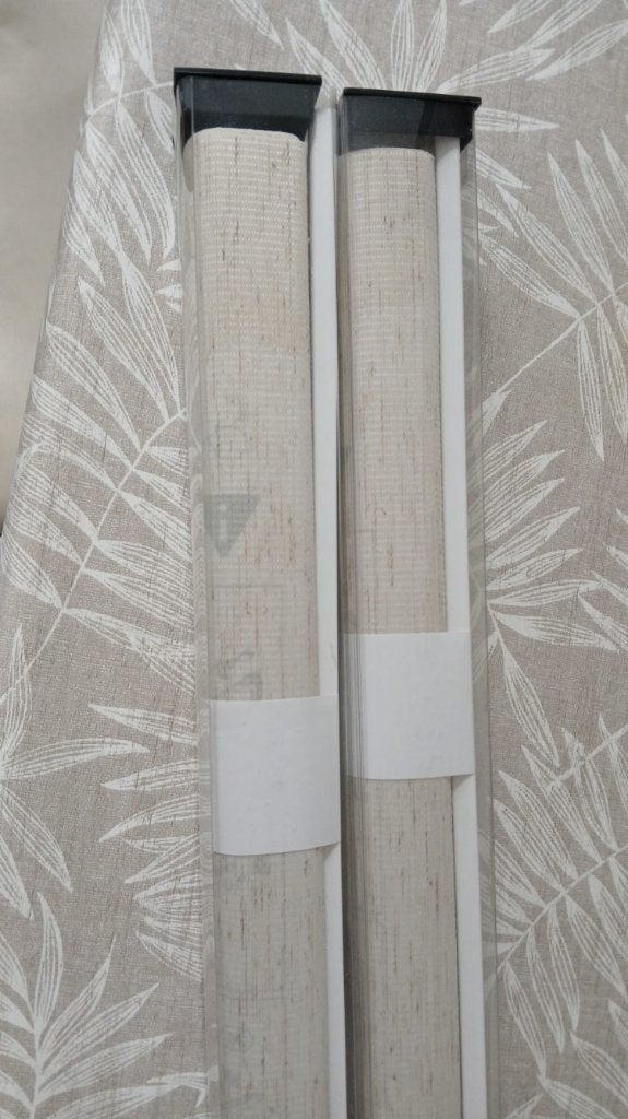 2 zonwering voor dag/nacht 150/41, Huis en Inrichting, Overige materialen, Overige merken, Duo rolgordijn, Beige