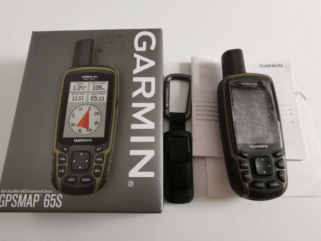 Garmin GPSMAP 65S, Ophalen of Verzenden, Zo goed als nieuw