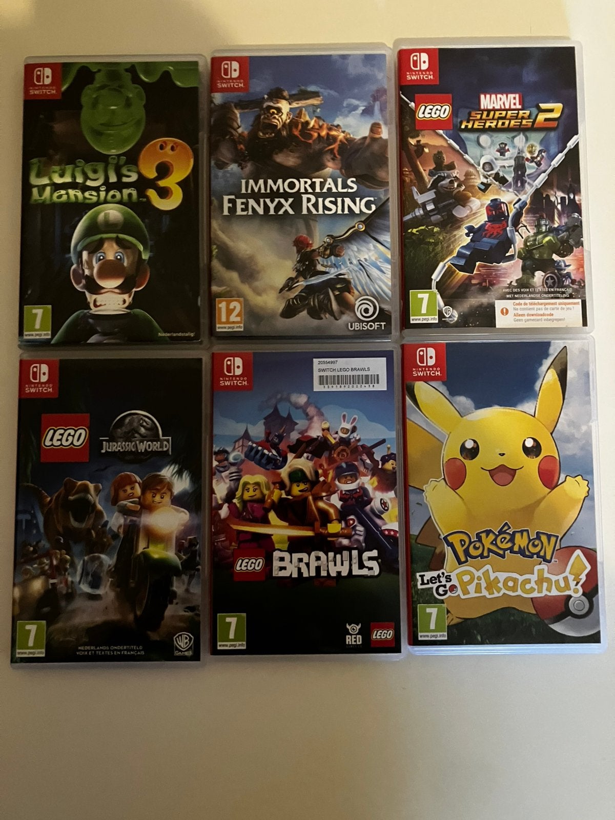 Nintendo Swtich games, Enlèvement ou Envoi, Comme neuf