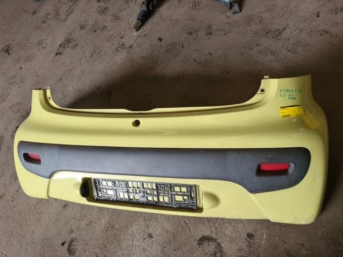 Pare-chocs arrière d'un Citroen C1 (KBN), -, 3 mois de garantie, Utilisé, -