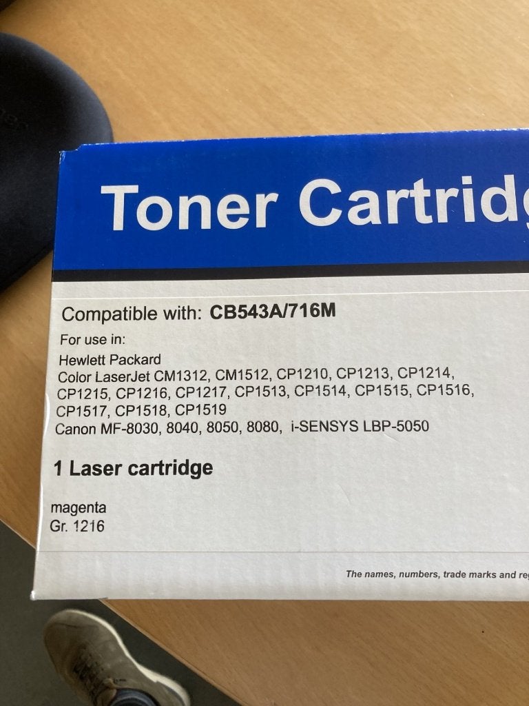 Toner Cartridge Gr.12 magenta voor HP CB5431 / CANON 716M, Computers en Software, Ophalen of Verzenden, Zo goed als nieuw, Cartridge