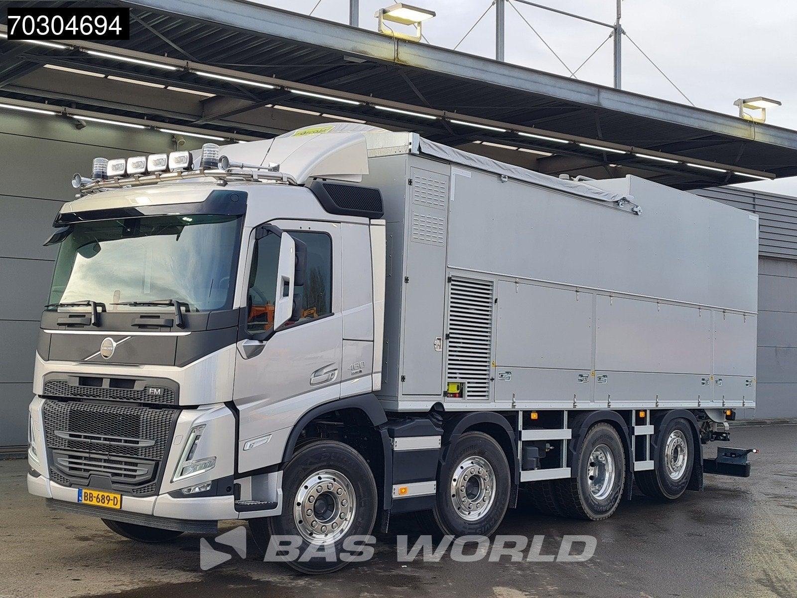 Volvo FM 460 8X2 NEW OVERMAT MSA 13.6.3 TWIN PTO Dry + Liqui, Achat, Euro 6, Entreprise, 338 kW