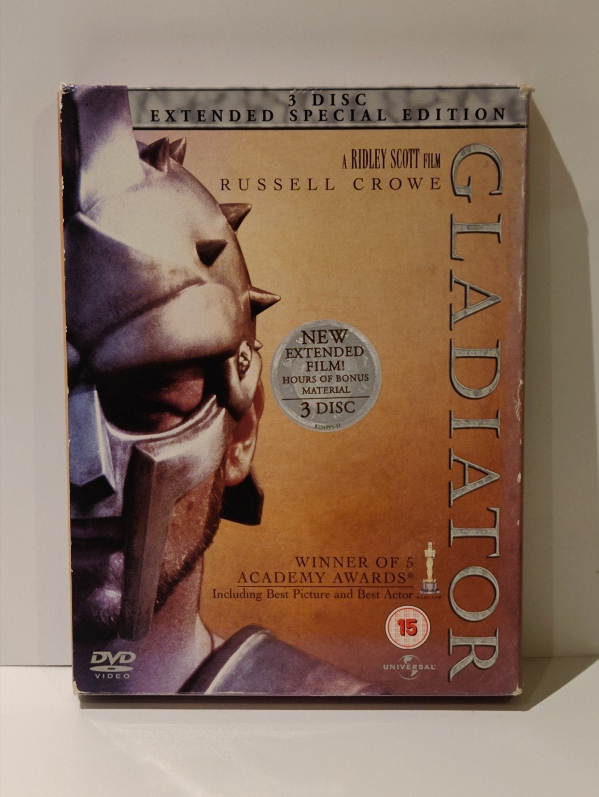Gladiator 3 Disc Extended Special Edition DVD Ridley Scott R, Ophalen of Verzenden