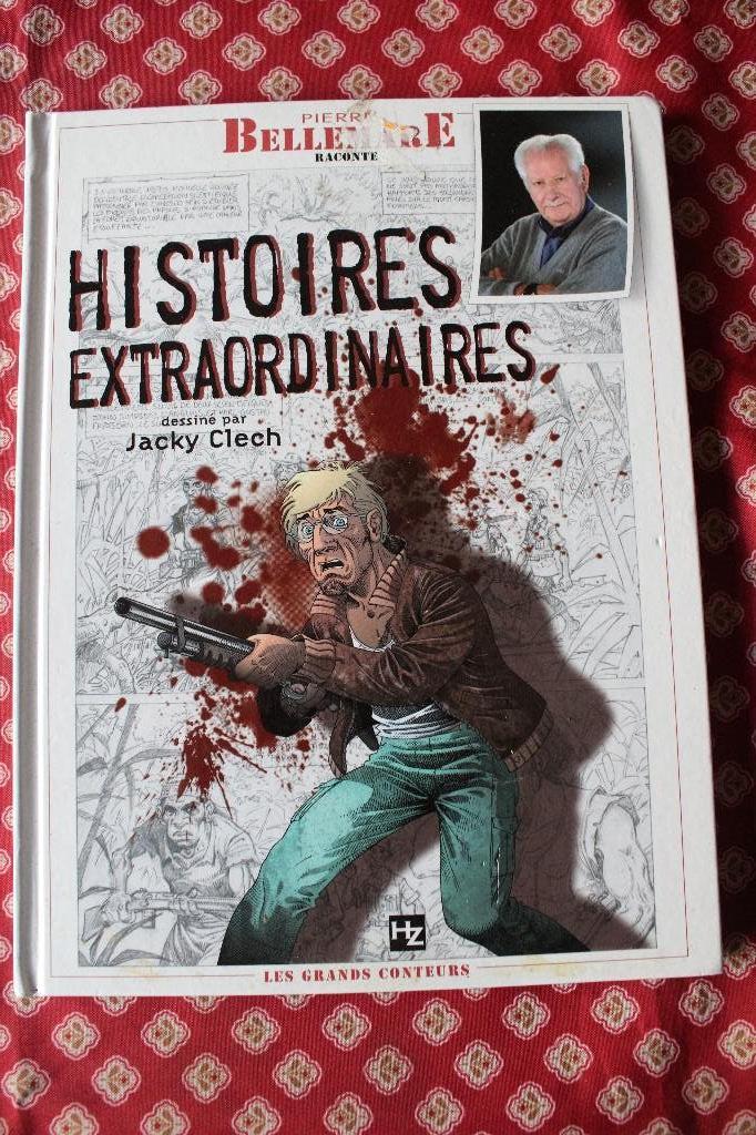 Bd - Pierre Bellemare raconte - histoires extraodinaires -T1, Jacky clech, Une BD, Comme neuf, Enlèvement