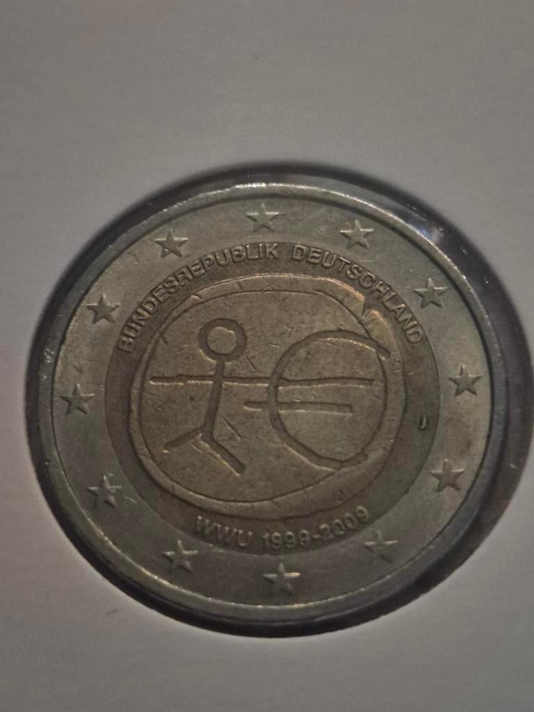 Herdenkingsmunt 2€ Duitsland 2009 J zfr, Ophalen, Duitsland, 2 euro, Losse munt