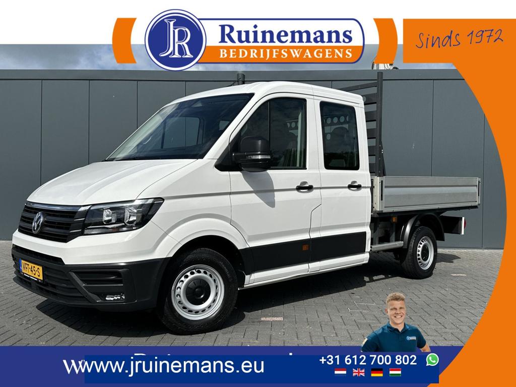 Volkswagen Crafter 35 2.0 TDI 141 PK / 1e EIG. / PICK UP / D, Auto's, Bestelwagens en Lichte vracht, Wit, 198 g/km, Onderhoudsboekje