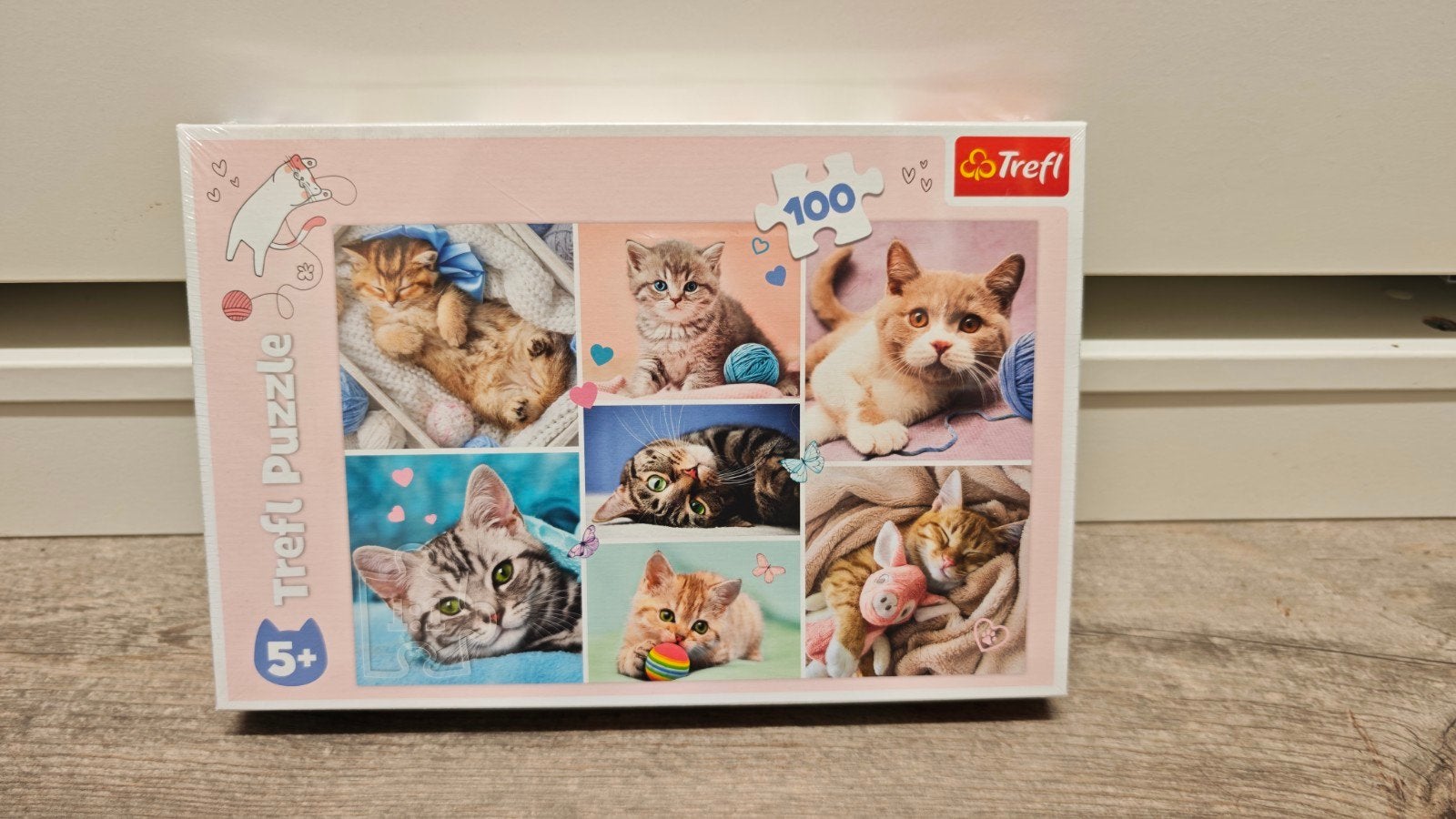 Puzzle Trefl chats neuf, Enlèvement ou Envoi, Plus de 50 pièces, Neuf, 4 à 6 ans