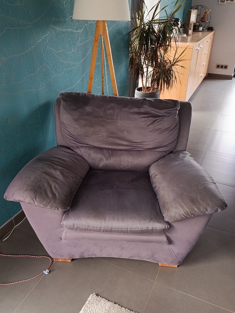 Canapés 1 & 2 places, Maison & Meubles, 75 à 100 cm, Enlèvement, Utilisé, Deux personnes