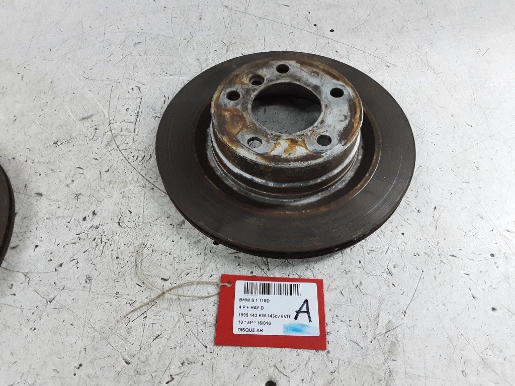 FREIN DISQUE ARRIÈRE BMW 1 serie (E81) (01-2006/09-2012), Mevr. I. Hauben, Utilisé, BMW, Rue de l'Espoir 34 34
4030  GRIVEGNÉE, BE