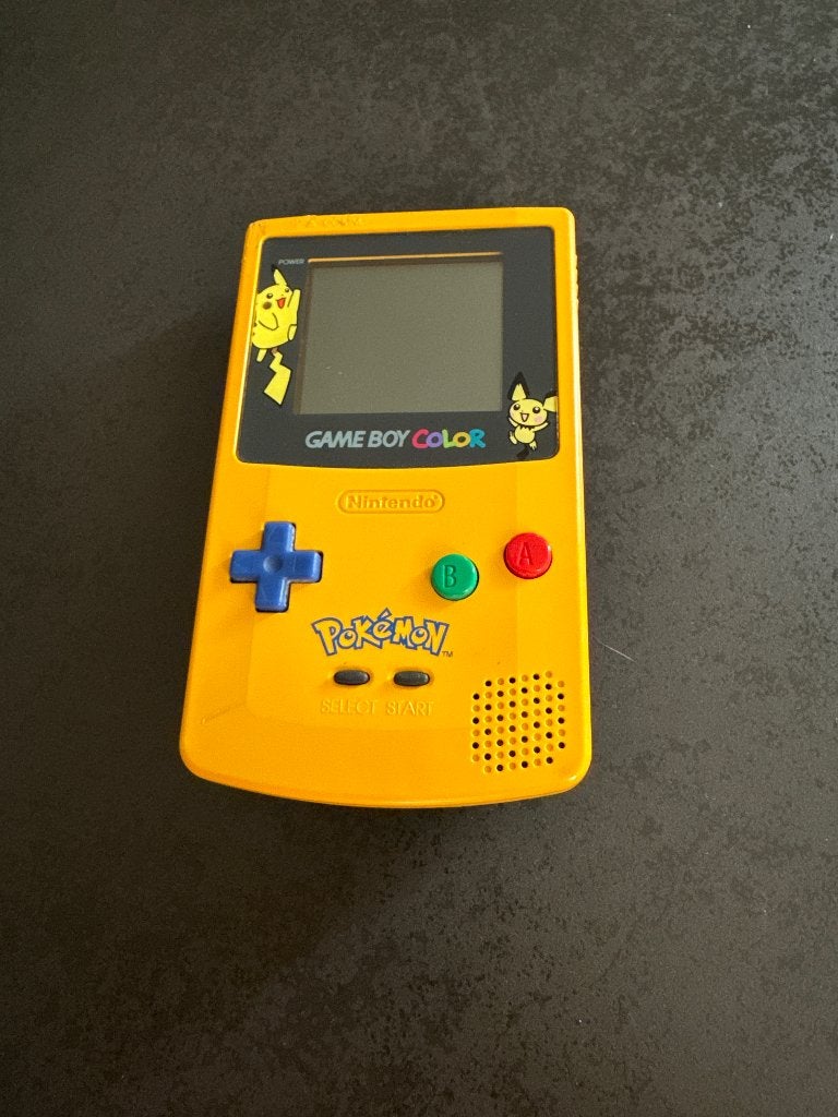 Game boy color, Ophalen of Verzenden, Gebruikt, Game Boy Color, Met games