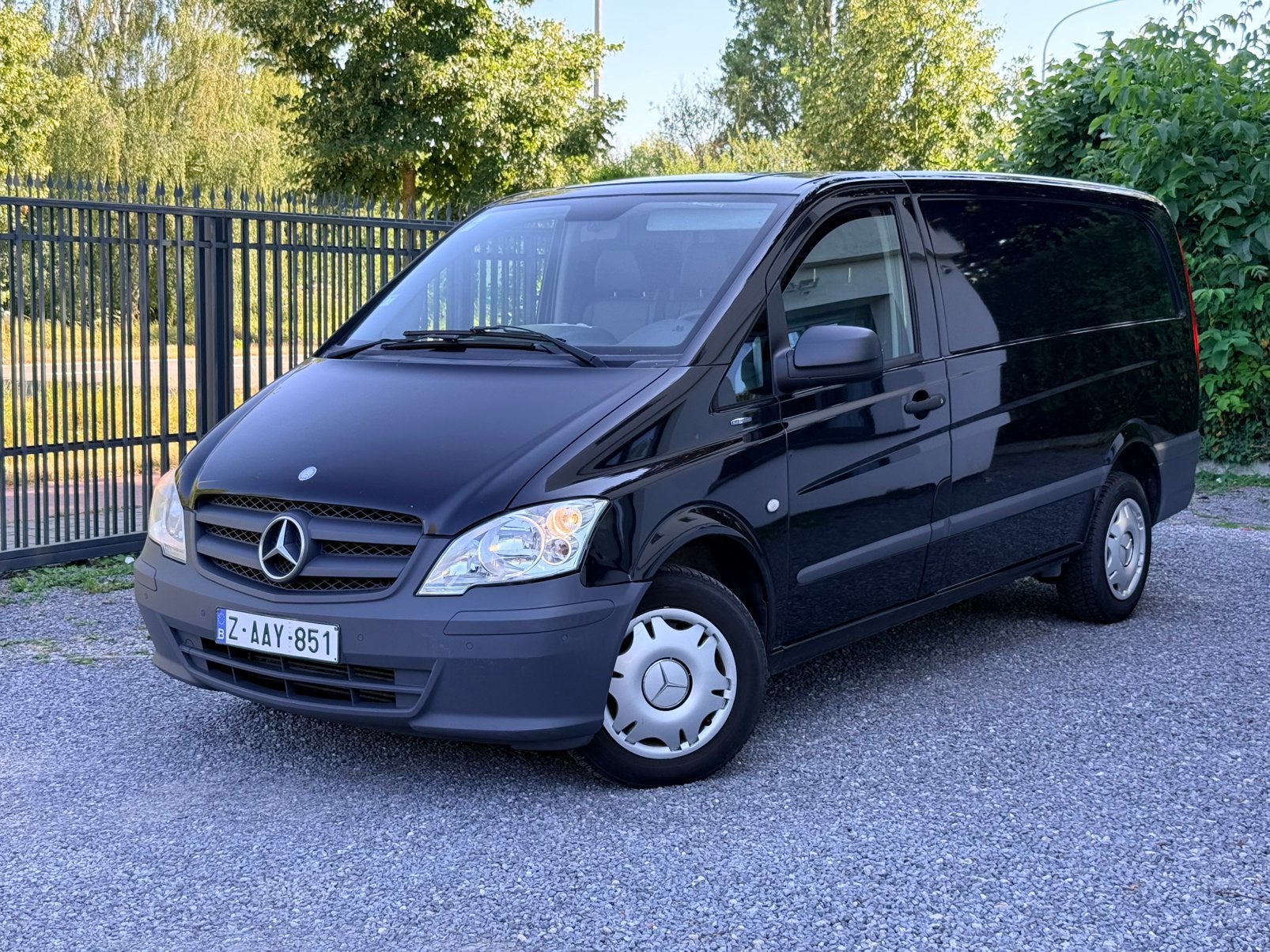 Mercedes Vito 2.2 automaat 163pk, Auto's, Automaat, Zwart, Zwart, Leder