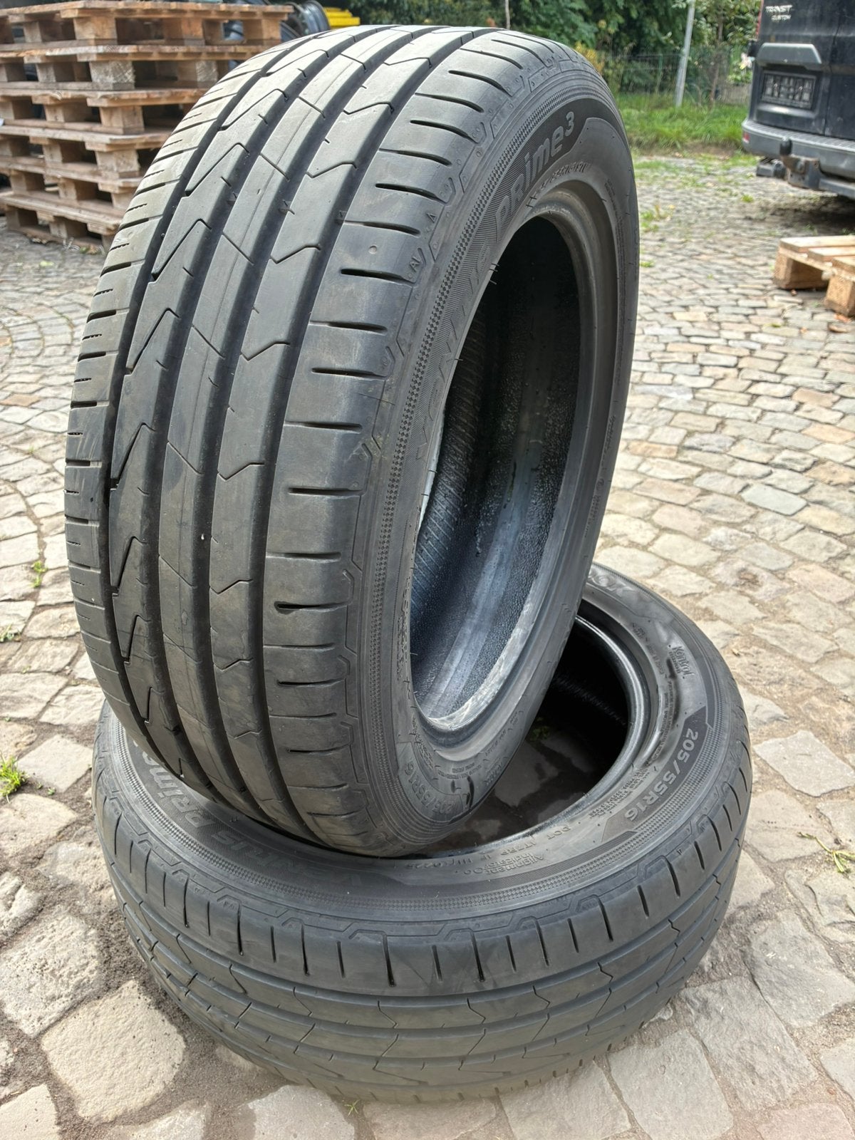 205/55R16 91V - Zomerseizoen - Hankook - 7 mm, Ophalen, Zo goed als nieuw