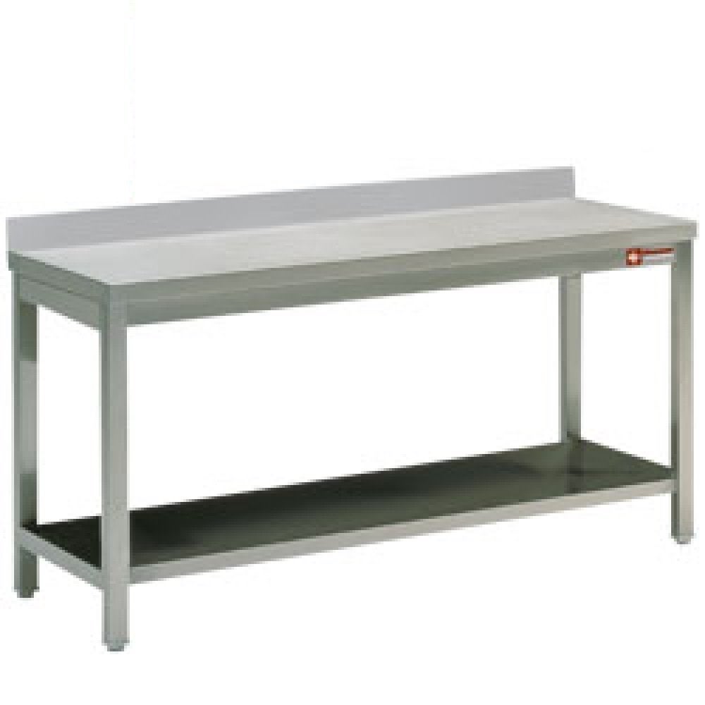 Inox werktafels verschillende maten (4stuks Diamond), Ophalen, Gebruikt