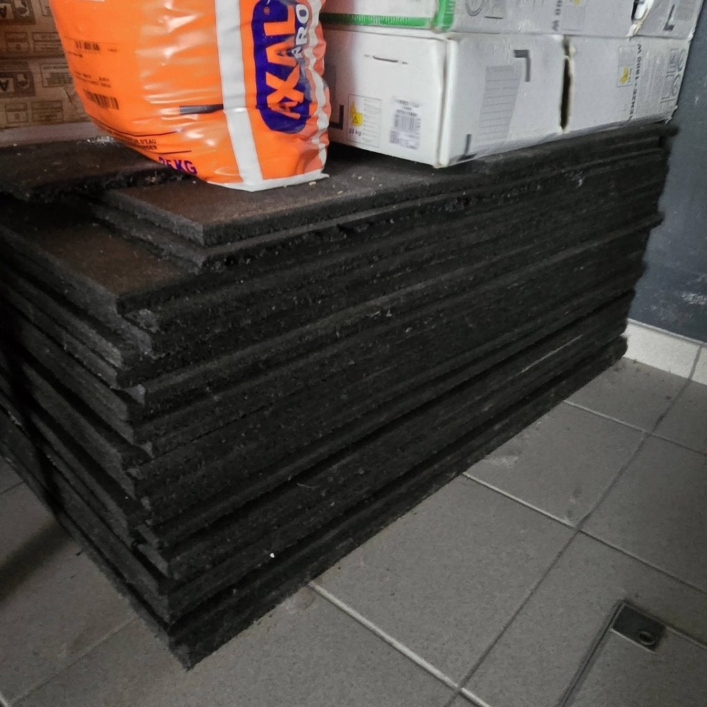 Carrelage sol sportif 100x100cm 30mm x27, Bricolage & Construction, Dalles & Carrelages, Enlèvement, Neuf