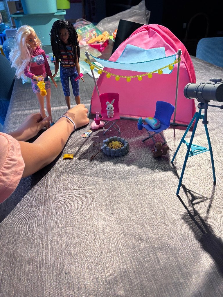 Tente de camping barbie, Ophalen of Verzenden, Zo goed als nieuw, Barbie