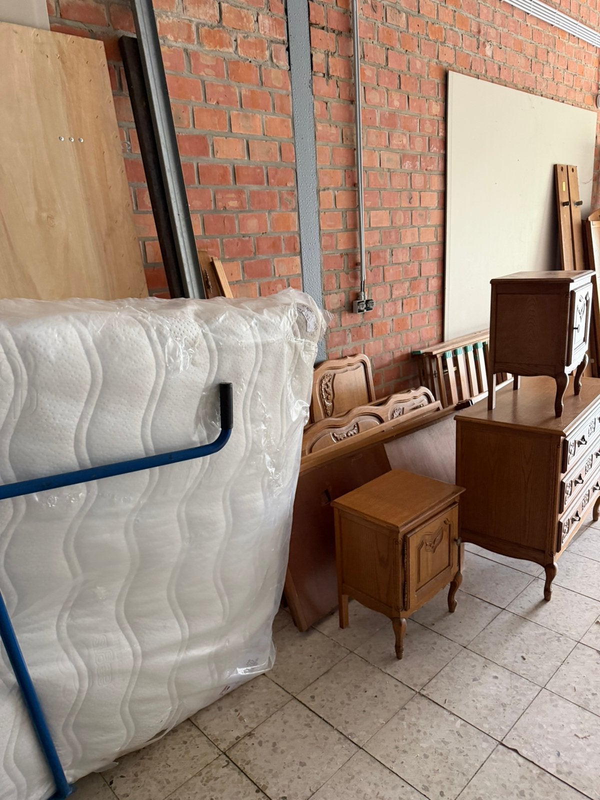 Set de chambre, Enlèvement, Comme neuf, Deux personnes, Retro