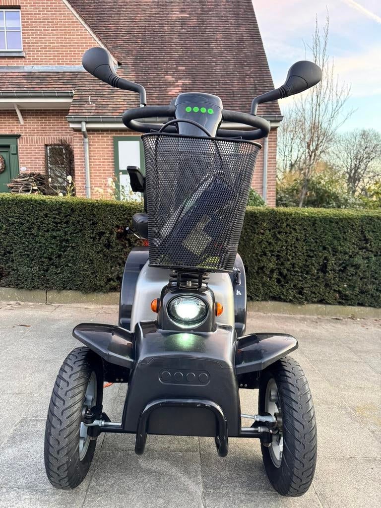 Life & Mobility Mezzo 4 Scootmobiel Elektrische Scooter, Ophalen of Verzenden, Inklapbaar, Zo goed als nieuw, Elektrische rolstoel