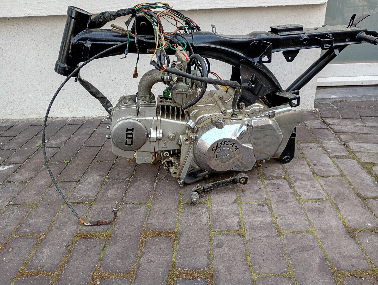 JinCheng kader met papieren+ JinCheng motor 125cc, Enlèvement, Neuf, 125 cm³, JinCheng