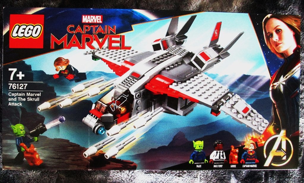 Lego 76127 Captain Marvel de aanval van de Skrulls - Nieuw, Marvel, Lego, Nieuw, Ophalen of Verzenden