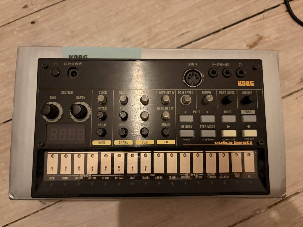 Korg Volca Beats, Musique & Instruments, Envoi, Comme neuf, Korg