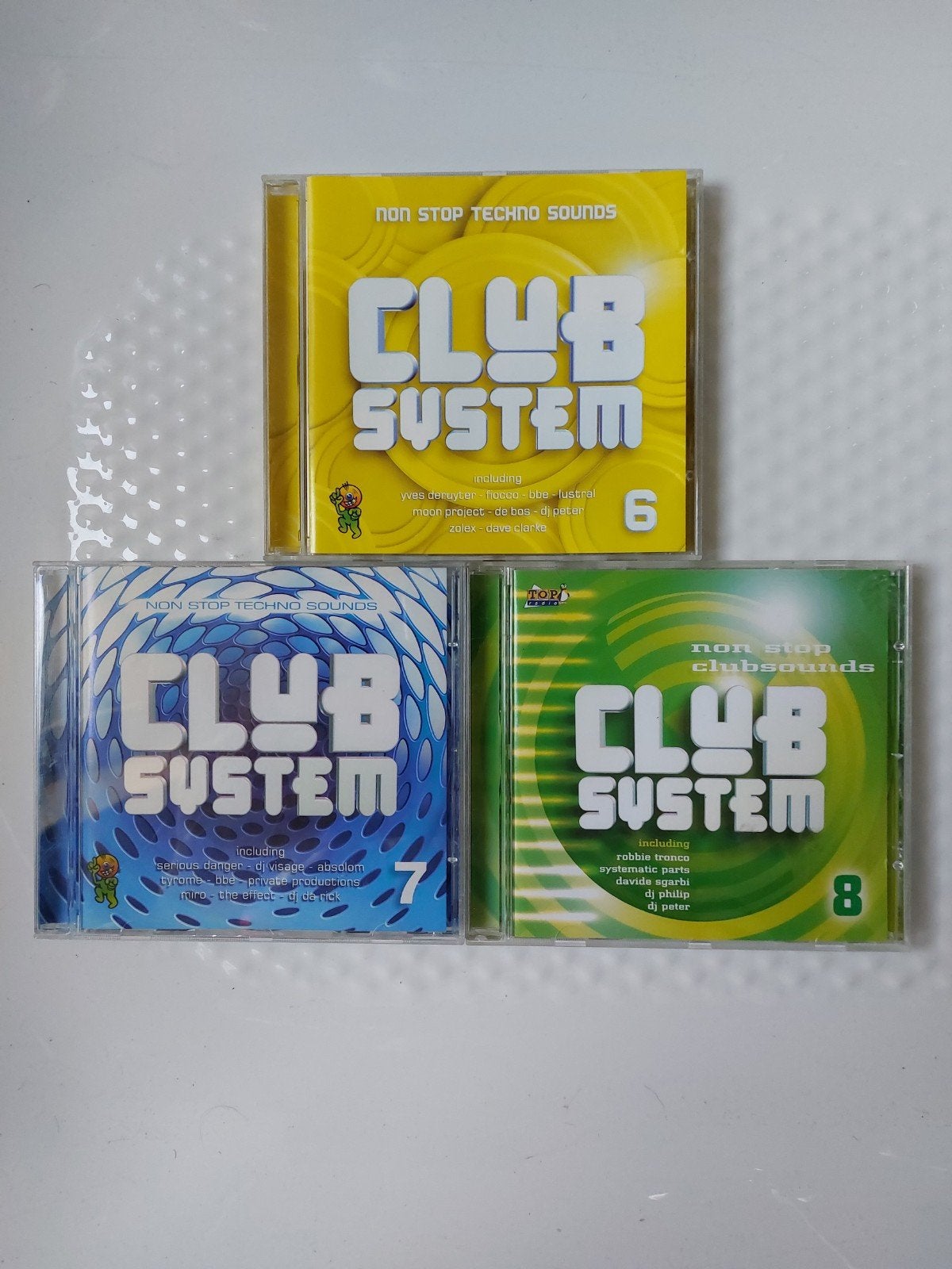 CLUB SYSTEM 6+7+8, Envoi