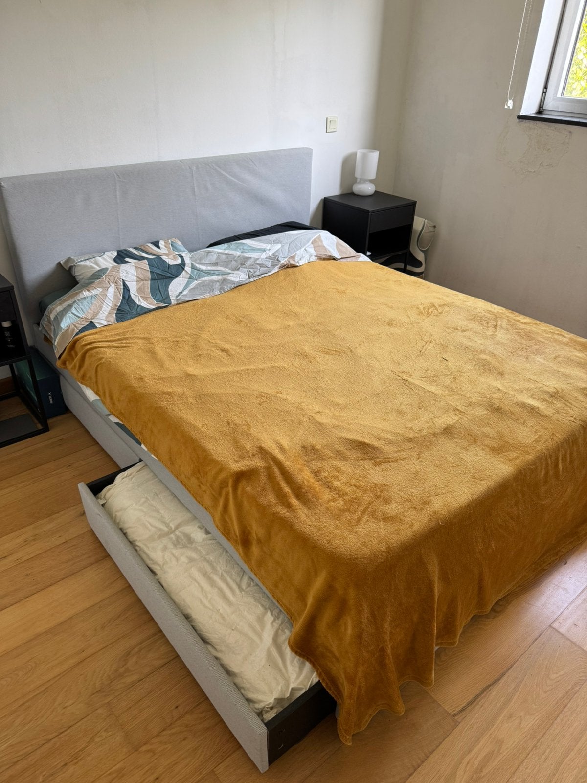 Bed + matras (gratis), Enlèvement, Comme neuf