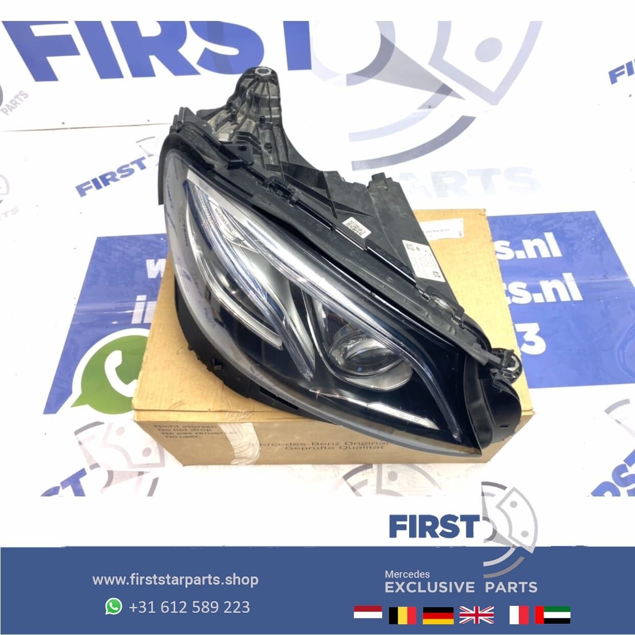 W213 LED MULTIBEAM KOPLAMP RECHTS Mercedes E Klasse 2016-202, Gebruikt, -, Ophalen of Verzenden, -