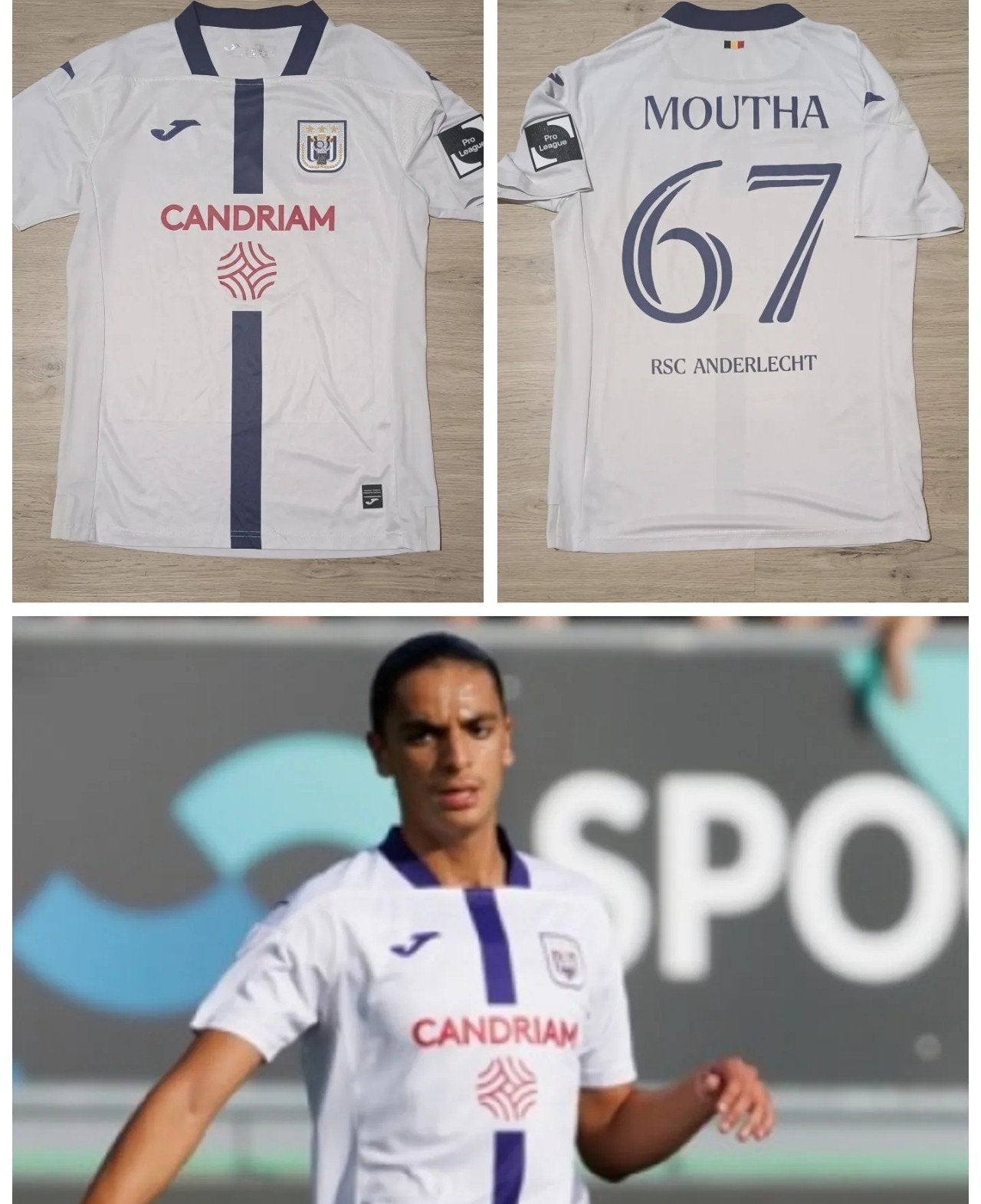 matchworn RSCA futures shirt, Verzamelen