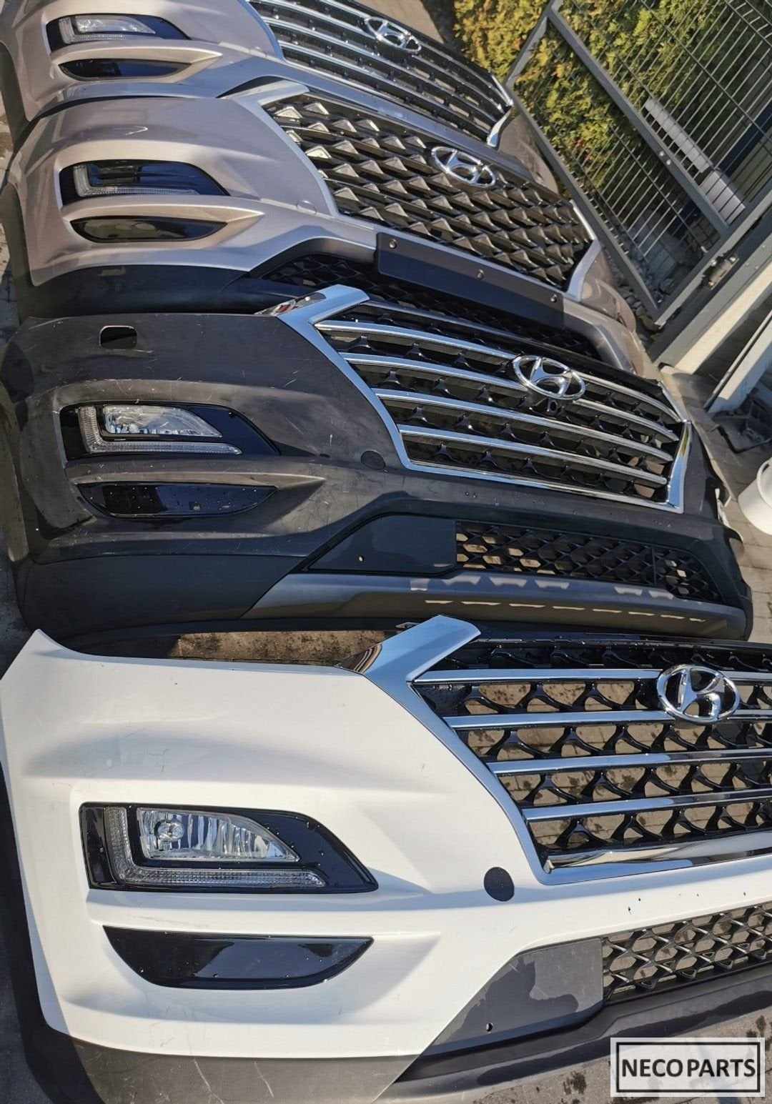 BUMPER HYUNDAI TUCSON VOORBUMPER ORIGINEEL ALLES LEVERBAAR!!, -, Utilisé, Hyundai, -