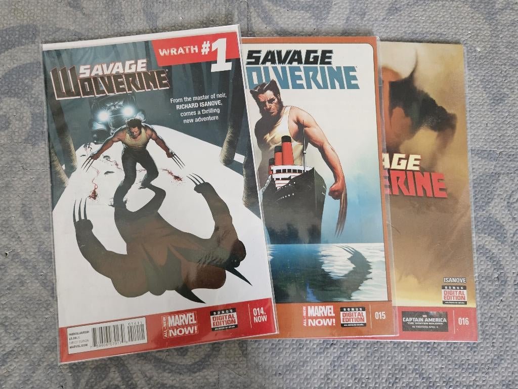 Savage Wolverine (vol.1) #14-16 (2014), Meerdere comics, Ophalen of Verzenden, Nieuw
