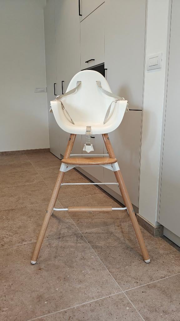 Childhome 2-in-1 hoge stoel, Kinderen en Baby's, Ophalen, Gebruikt, Meegroeistoel
