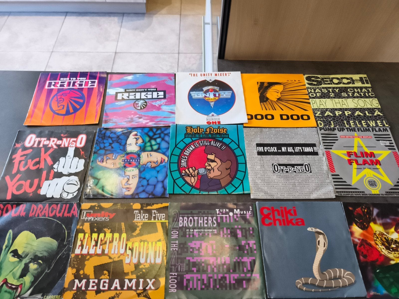 Lot singles 7 inch house, Cd's en Dvd's, Vinyl | Dance en House, Ophalen of Verzenden, 7 inch, House