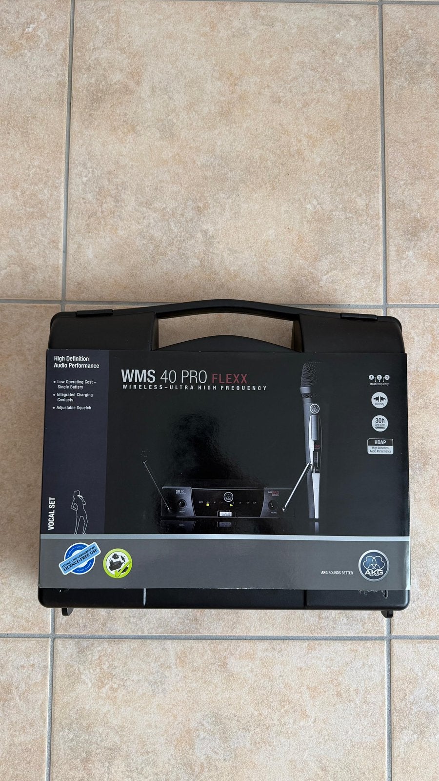 AKG WMS 40 PRO Flexx Vocal Set draadloze microfoonset, Muziek en Instrumenten, Ophalen