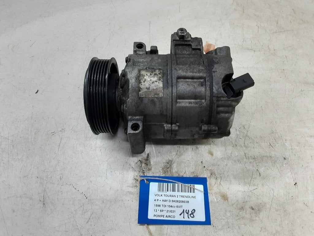 COMPRESSEUR CLIMATISATION Touran (1T1 / T2) (5Q0820803B), Volkswagen, Volkswagen AG, Utilisé, Kundenbetreuung@volkswagen.de