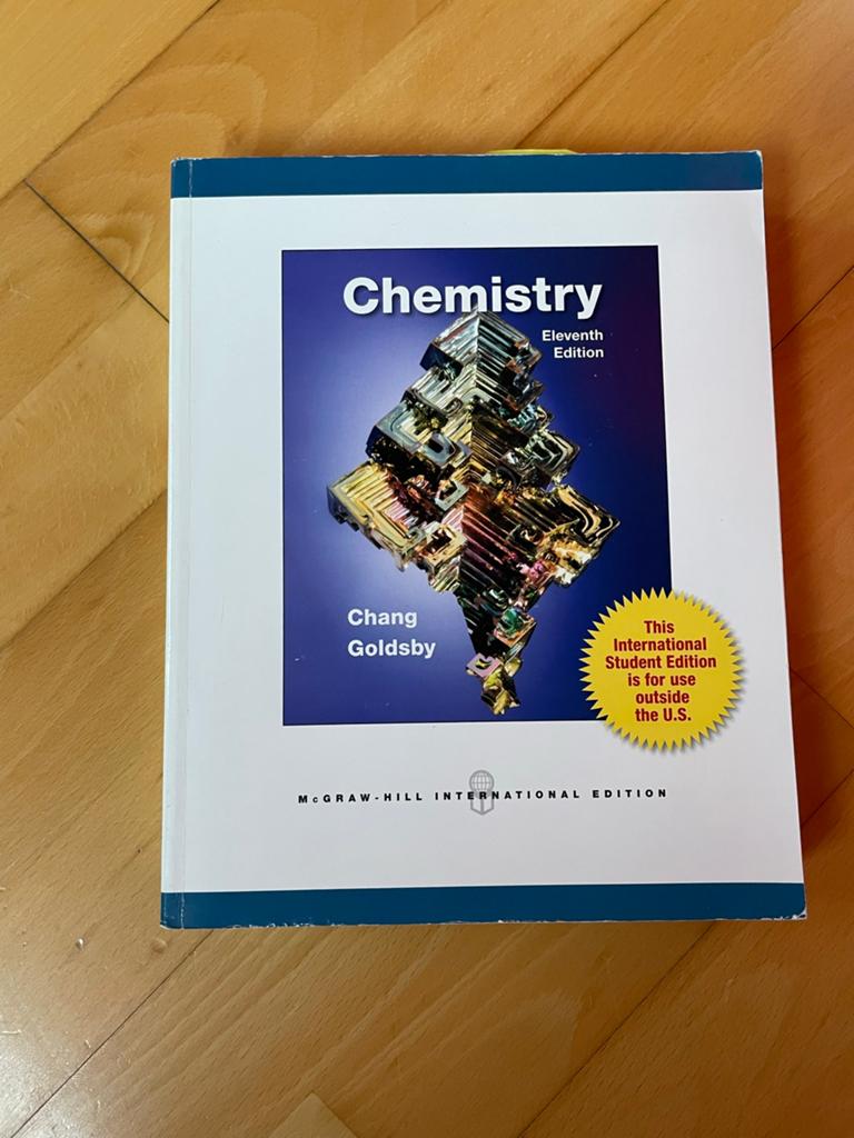 Studieboek Chemistry, Ophalen, Zo goed als nieuw