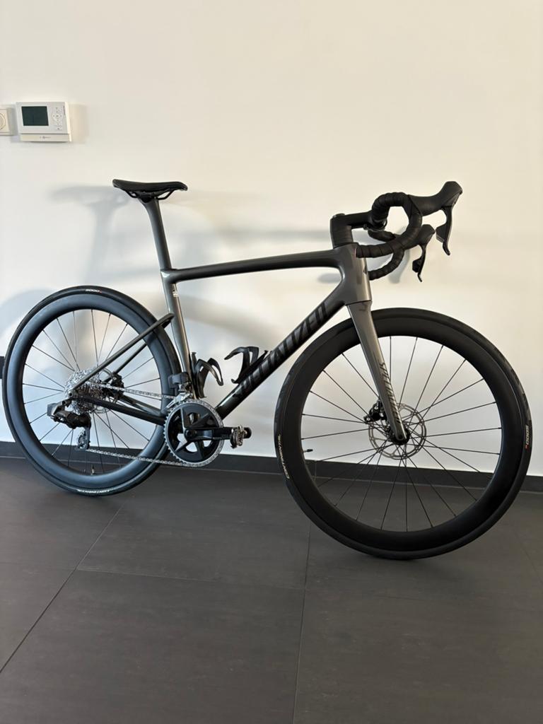 Specialized Tarmac SL8 56cm als nieuw, Vélos & Vélomoteurs, Comme neuf, Enlèvement, 53 à 57 cm, Carbone