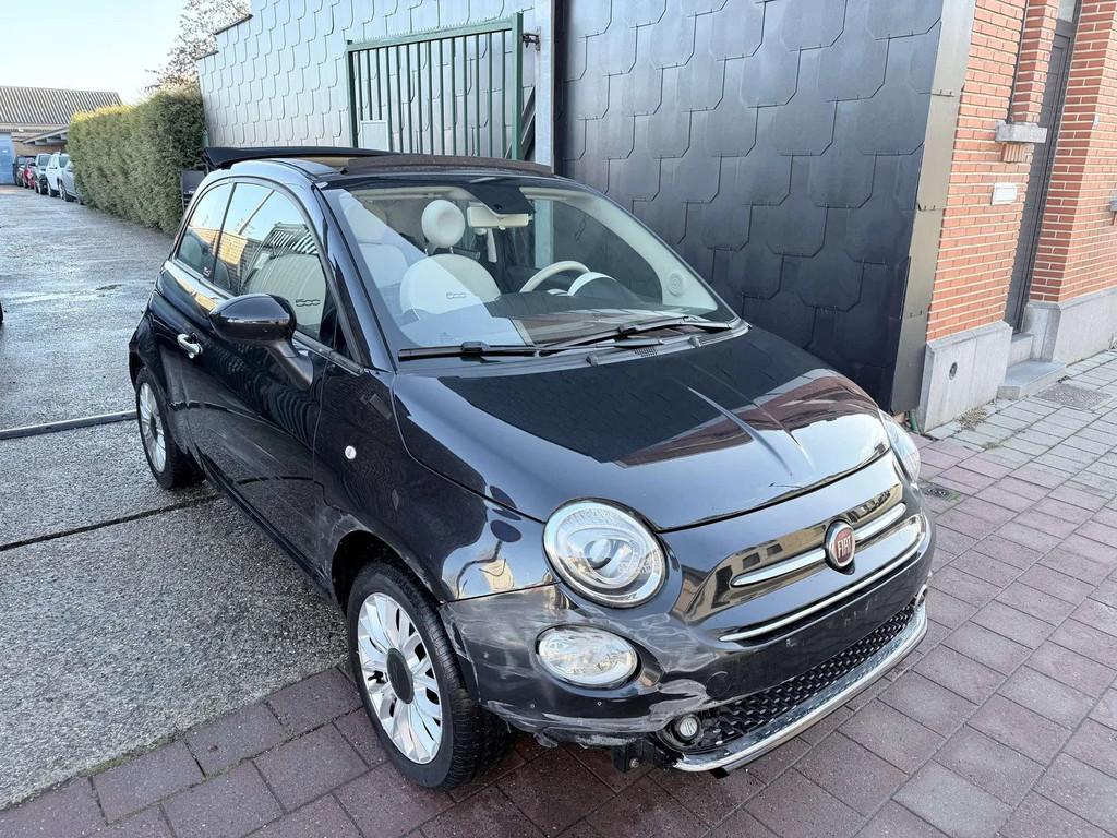 Fiat 500C 1.2 I EDITION LOUNGE (bj 2018), 4 zetels, Gebruikt, 4 cilinders, Cabriolet