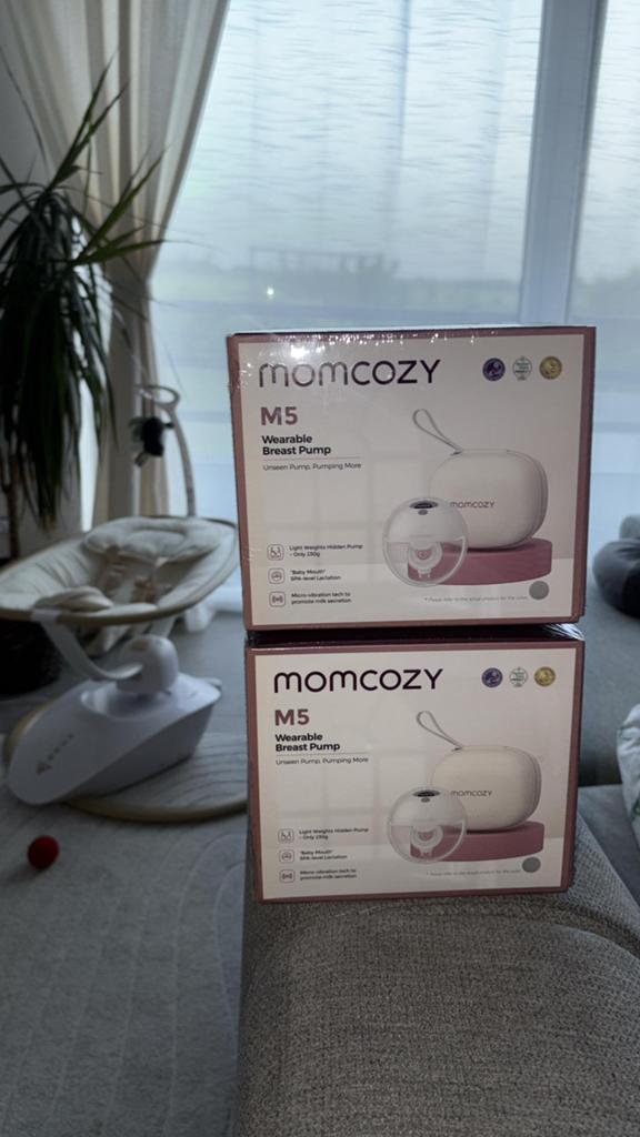 2 Momcozy 5 elektrische melkpompen nog verpakt, Ophalen, Nieuw, Elektrische melkopschuimer