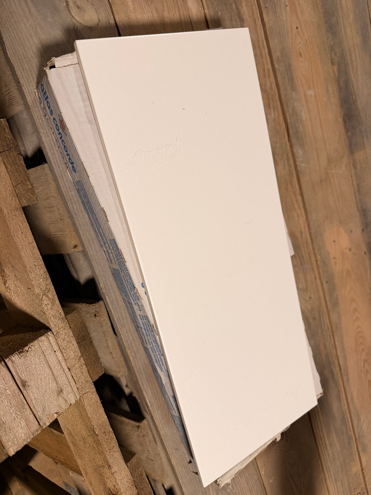 Carrelage blanc, Céramique, Enlèvement, Moins de 5 m², Neuf